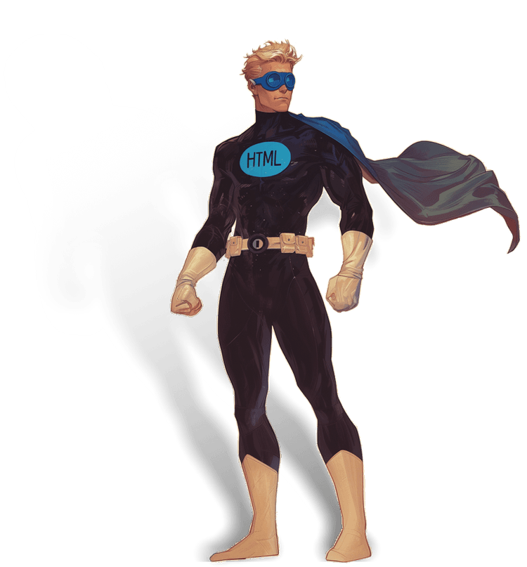 An html superhero here to save your website