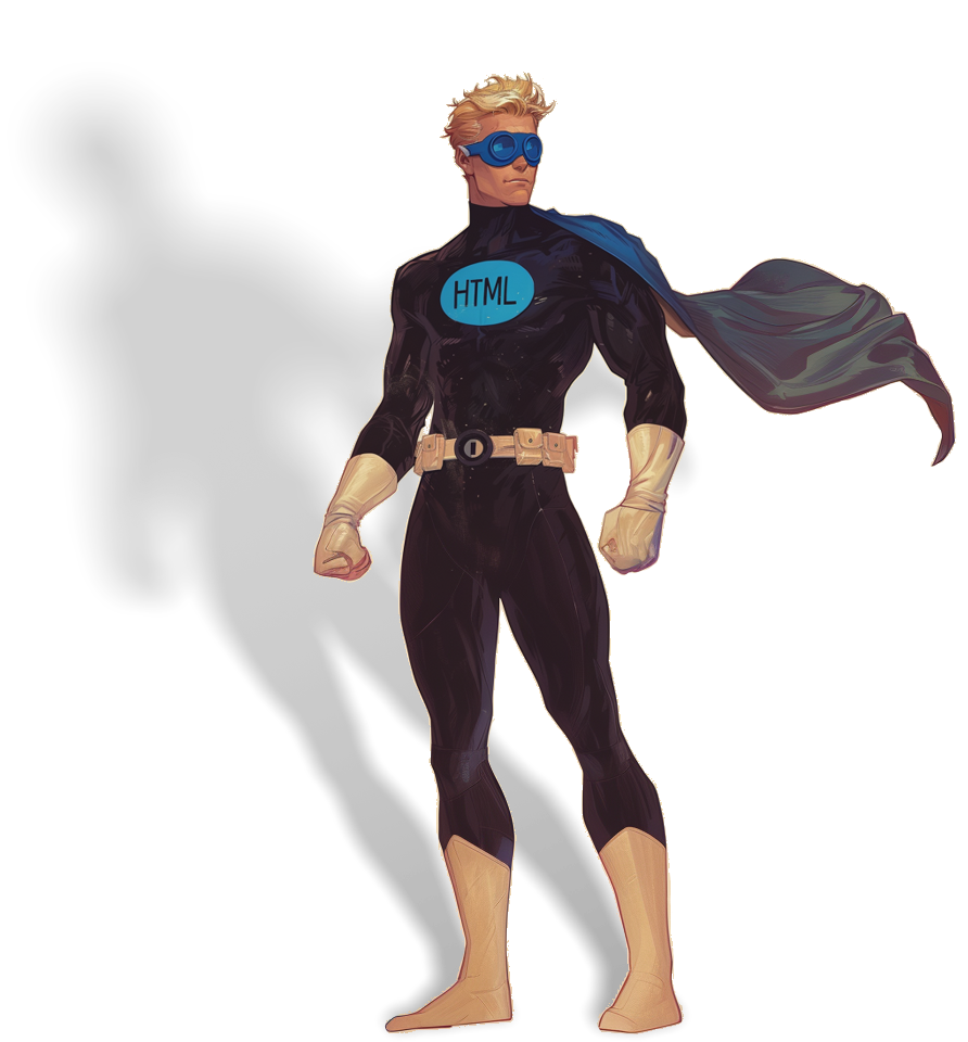 An html superhero here to save your website